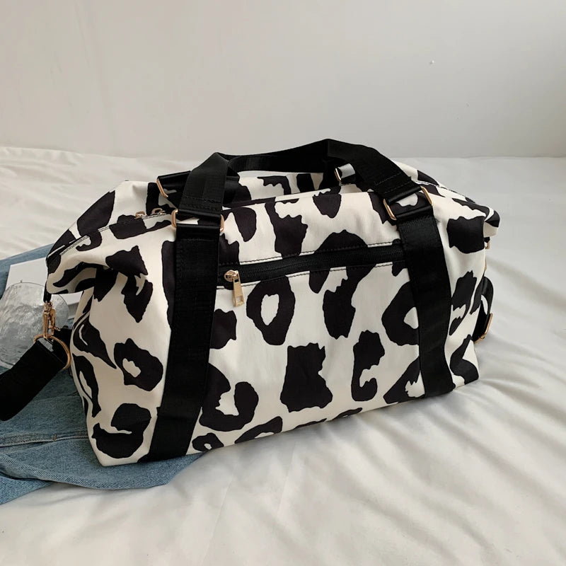 Large Capacity Oxford Travel Bag for Yoga Exercise Fitness