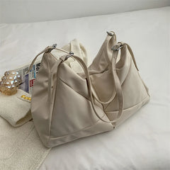 Nylon Vintage Messenger Shoulder Bag for Women