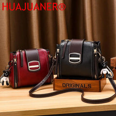 Vintage PU Leather Shoulder Hand Bag Ladies Daily Casual Crossbody Purses