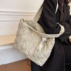 Winter Down Space Tote Bag Shoulder Female Bag