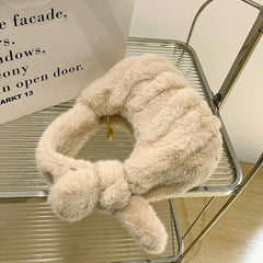 Winter Plush Small Tote Bag Handbags for Women
