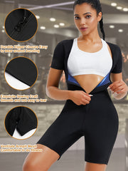 Women's Square Neck Short Sleeve Jumpsuit