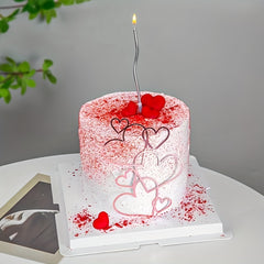 Heart Acrylic Cake Topper for Mother's Day & Anniversaries