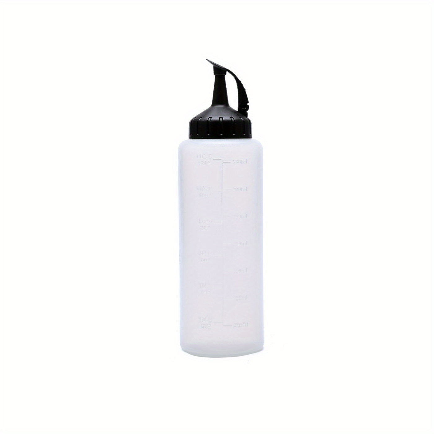 2 Pcs Squeeze Bottle Set 6Oz 12Oz for Condiments, Syrups, Dressing