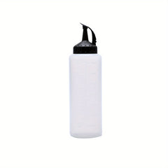 2 Pcs Squeeze Bottle Set 6Oz 12Oz for Condiments, Syrups, Dressing