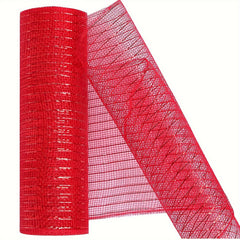 Colorful Mesh Ribbon Roll 25 9 14m Christmas Decor Material
