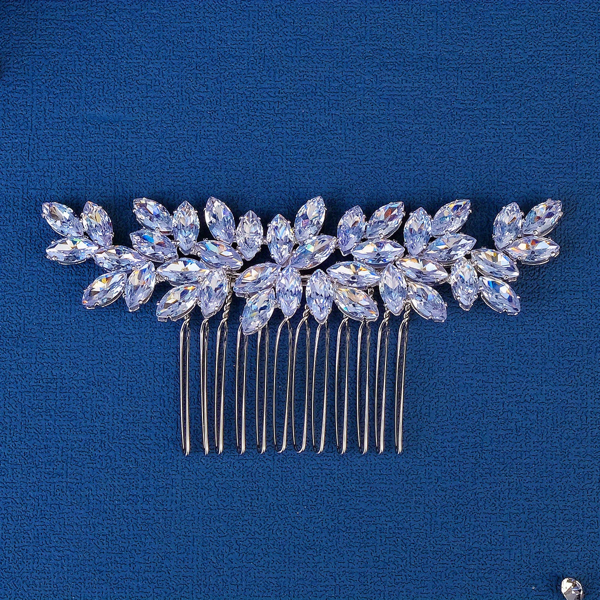 Sparkling Crystal Hair Comb Bridal Wedding Hair Accessories Head Jewelry