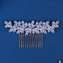 Sparkling Crystal Hair Comb Bridal Wedding Hair Accessories Head Jewelry