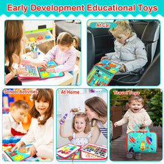 Montessori Busy Board Sensory Toys for Toddlers