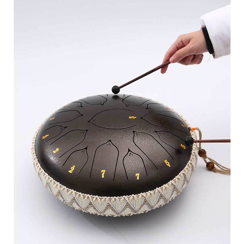 Steel Tongue Drum in C Key for Meditation and Relaxation