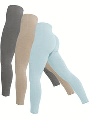 High Waist Seamless Yoga Pants Tummy Control Gym Leggings for Women