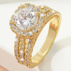 Zircon Women's Wedding Engagement Ring