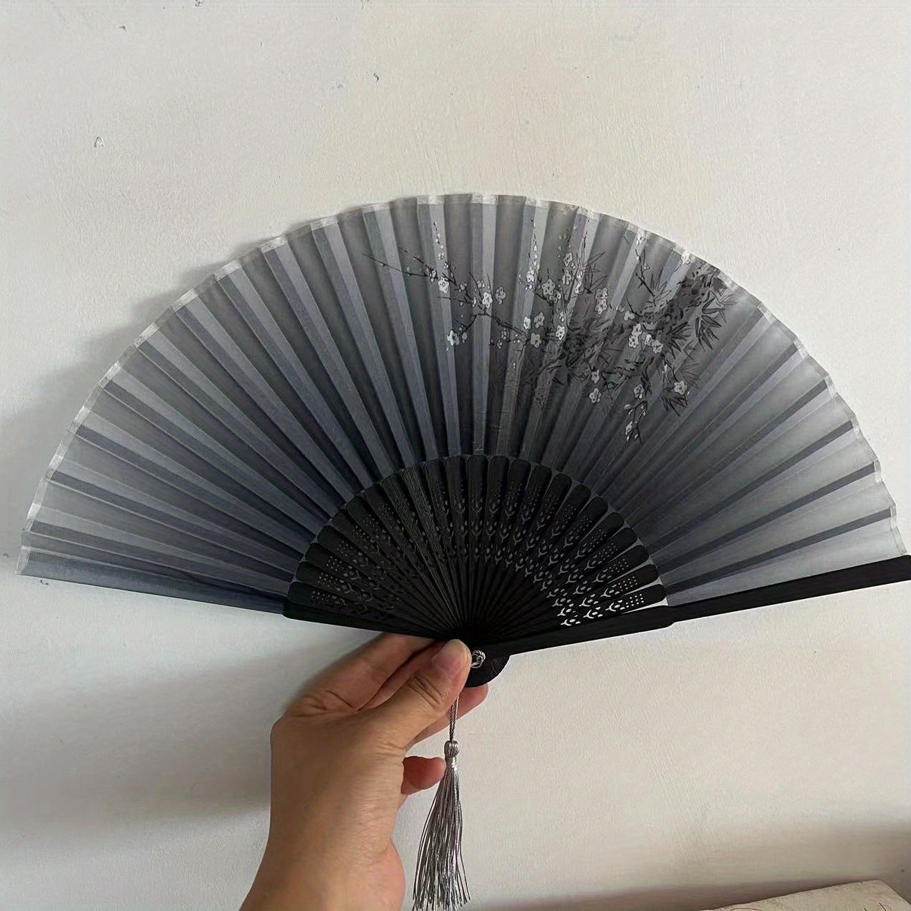 Folding Bamboo Fan Ancient Style Fan Chinese Small Dress Decoration Gift