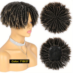 15-24 cm Topper Clip Synthetic Dreadlocks Hair Extensions