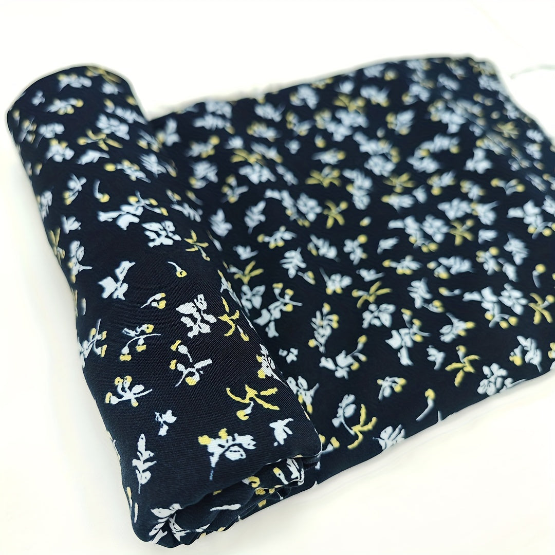 1yd Artificial Cotton Fabric DIY Clothes Dress Pants Quilt Cover Cut Size