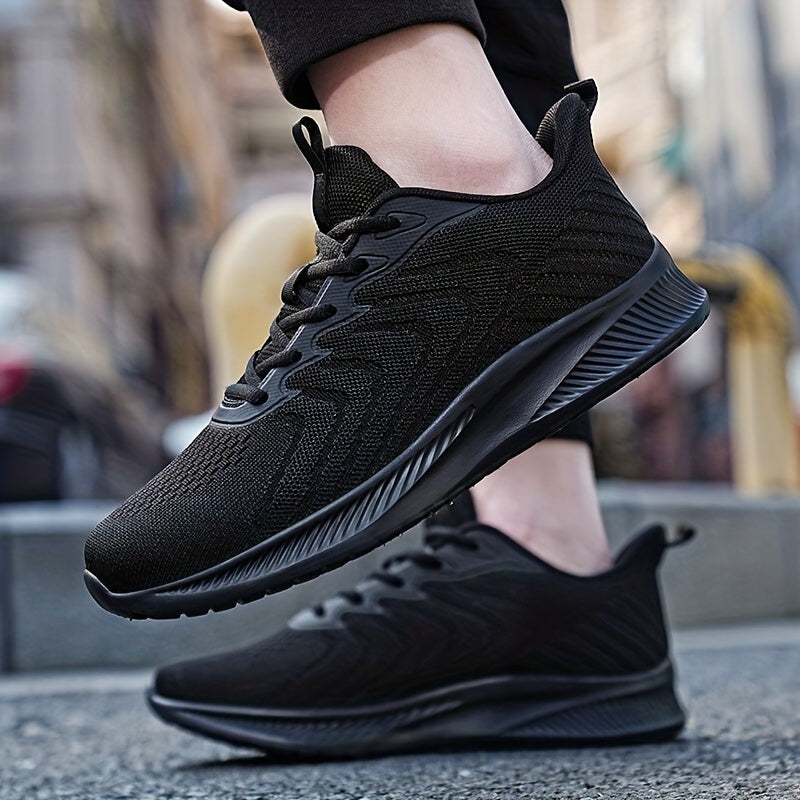 Men's Breathable Lightweight Running Shoes Spring And Summer