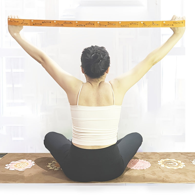 High Elastic Yoga Stretch Band Fitness Resistance Band Yoga Training