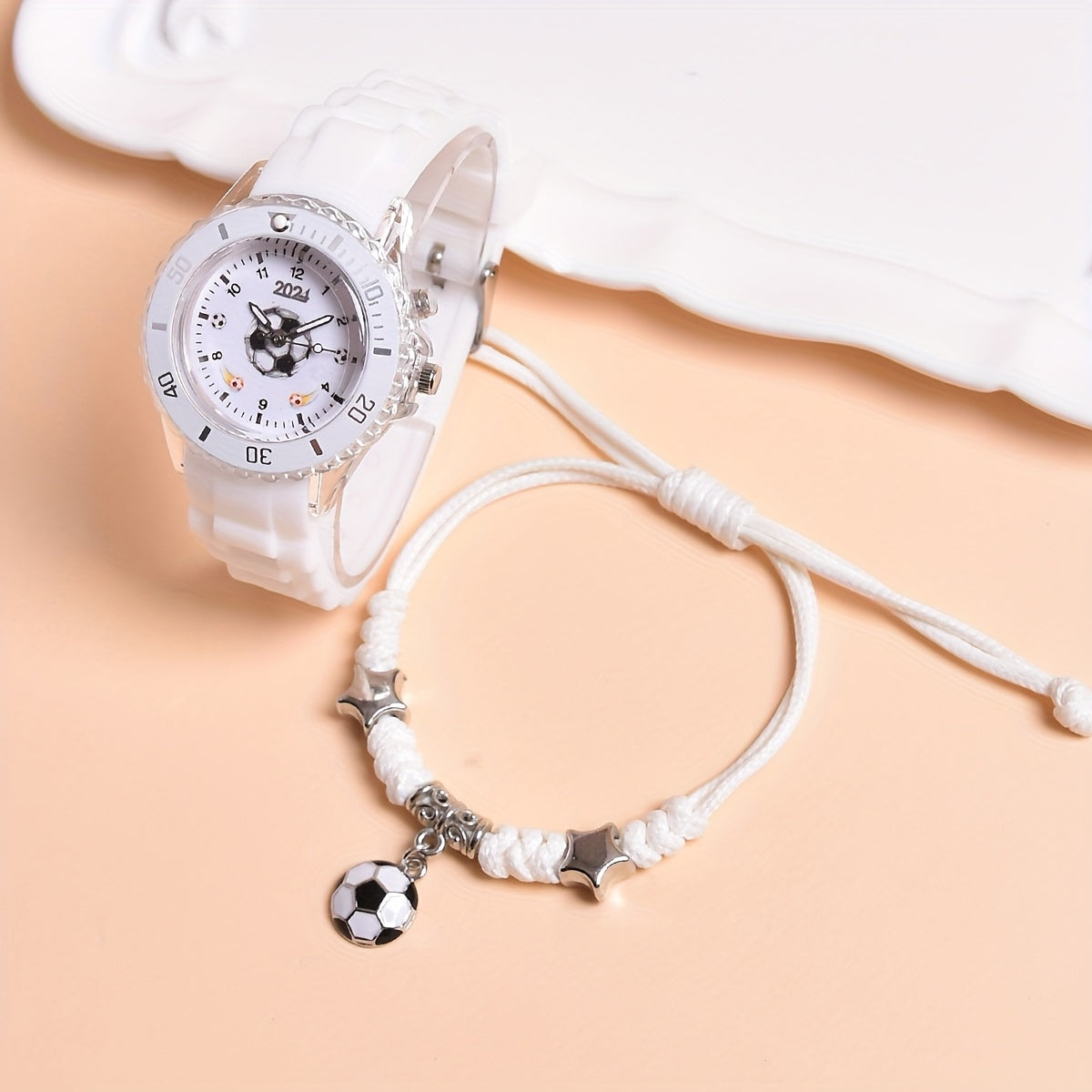 2pcs Boys' Quartz Sports Watch Mixed LED Luminous Display