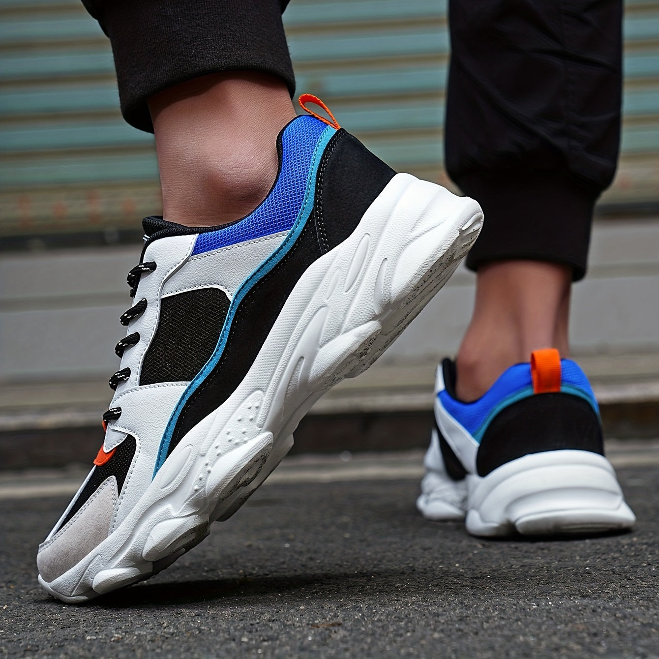 Men's Shock Absorbing Athletic Shoes For Running Gym Spring Summer