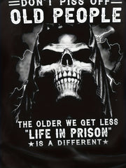Old People Warning Sweatshirt