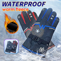 Winter Fleece Lined Waterproof Touch Screen Gloves
