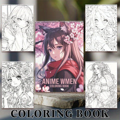 Spiral Coil Coloring Book - Fun Pages Clear Line Art - Perfect Gift