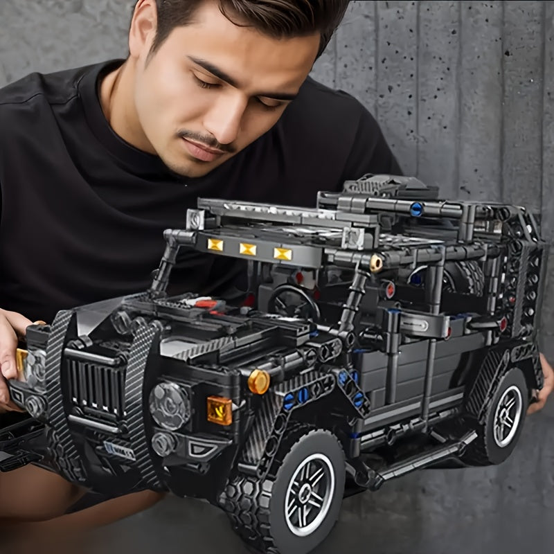 1020pcs Off Road Vehicle Assembly Kit Adult Challenge Vehicle Home Decoration
