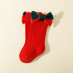 Baby Girls Kids Bowknot Crew Socks Cute Stockings