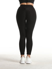 Honeycomb Fitness Gym Leggings High Waist Yoga Pants Women's Activewear