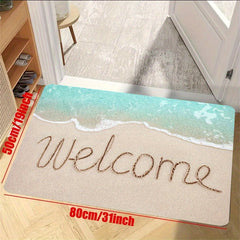 Durable Welcome Doormat Non-slip Indoor Outdoor Mat