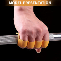 2pcs Calfskin Leather Palm Protectors for Pull Up Assistance - Men & Women
