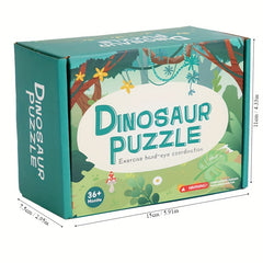 Dinosaur Puzzle for Kids - Educational Brain Teaser Game