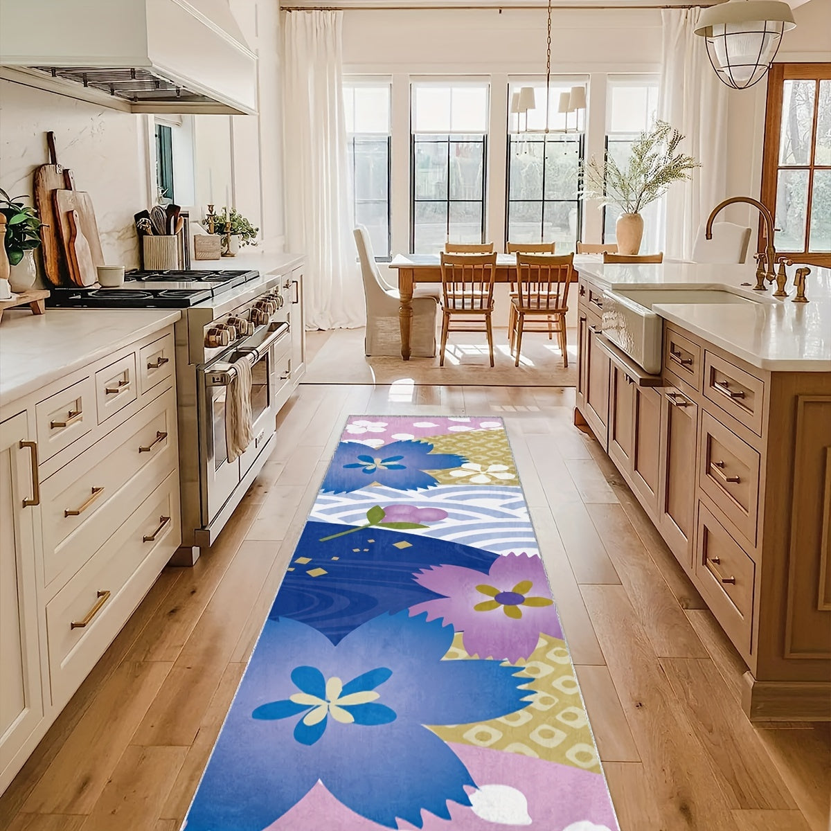 Soft Non Slip Laundry Room Runner Rug Washable Stair Carpet Hallway Mat
