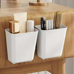 Wall Mounted Storage Box Punch Stick on Storage Rack Student Dormitory