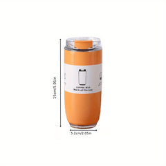 320ml Stainless Steel Coffee Cup Double Layer Insulated Water Bottle