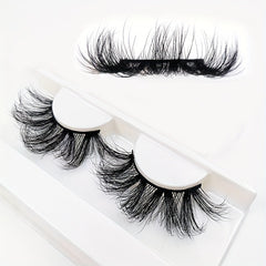 25MM Fluffy Faux Mink Lashes Bulk Pack of Daily False Eyelashes FN0047