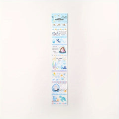 2pcs Long Strip Tape Decorative Sticker