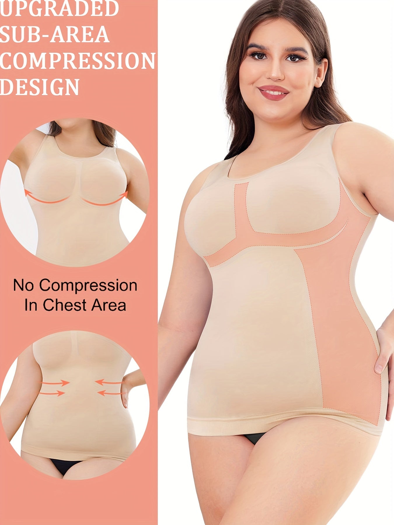 Compression Seamless Body Shaper Tank Top Women's Activewear