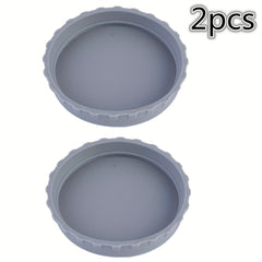 2pcs Leakproof Silicone Can Cap for Beer Glass Bottle Soda Jar