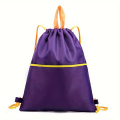 Double layer Sports Fitness Bag with Zipper Pocket