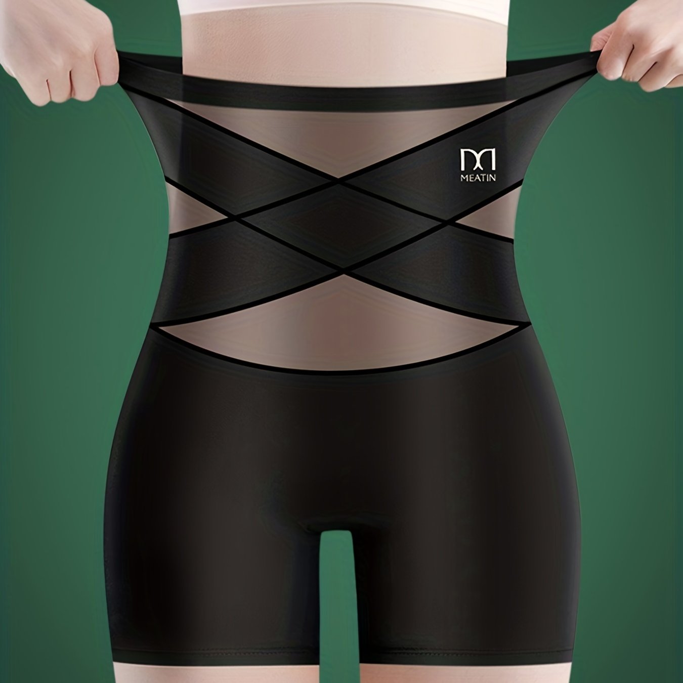 High Waist Boyshort Panties Comfy Butt Lifting Stretchy Intimates Panties
