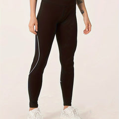 High Waist Mesh Stitching Yoga Leggings Butt Lifting Fitness Tights
