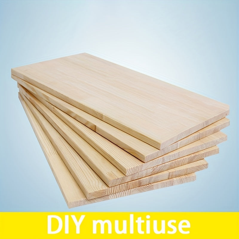 DIY Pine Wood Chips Plank Clapboard Manual Building Materials