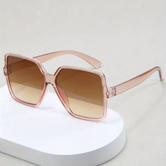 Square Frame Men's Street Shot Sunglasses