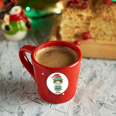 500pcs Santa Claus Sticker Gift Decoration Xmas Box Seal Sticker