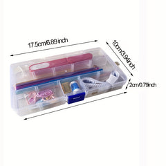 28pcs Crochet Hooks Accessories Set Knitting Tool PP Boxed Combination Kits