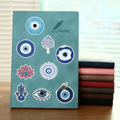 50pcs Evil Eye Doodle Waterproof Stickers for Laptop Water Bottles Travel Case