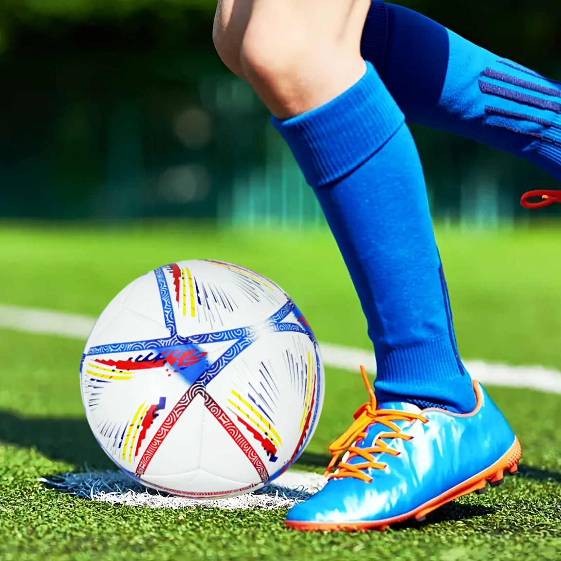 THREEFISH No 5 Soccer Ball - Durable & Explosion Proof