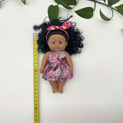 Soft Glue Doll with Multiple Hair Rings