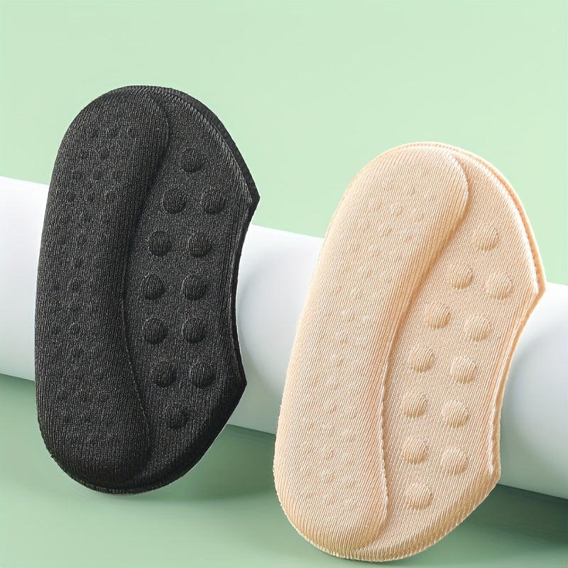 4D Heel Stickers Anti-drop High Heels Insoles Adjust Size Anti-slip Footwear